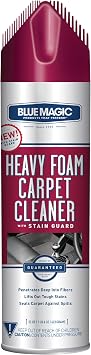 Blue Magic Heavy Foam Carpet Cleaner w/Stain Guard - 22 Ounce