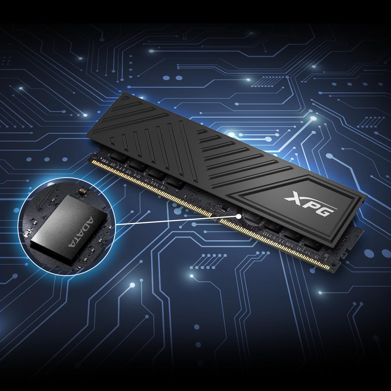ADATA DDR4 8GB 3200-16 XPG D35 BK Single Tray at Amazon.com