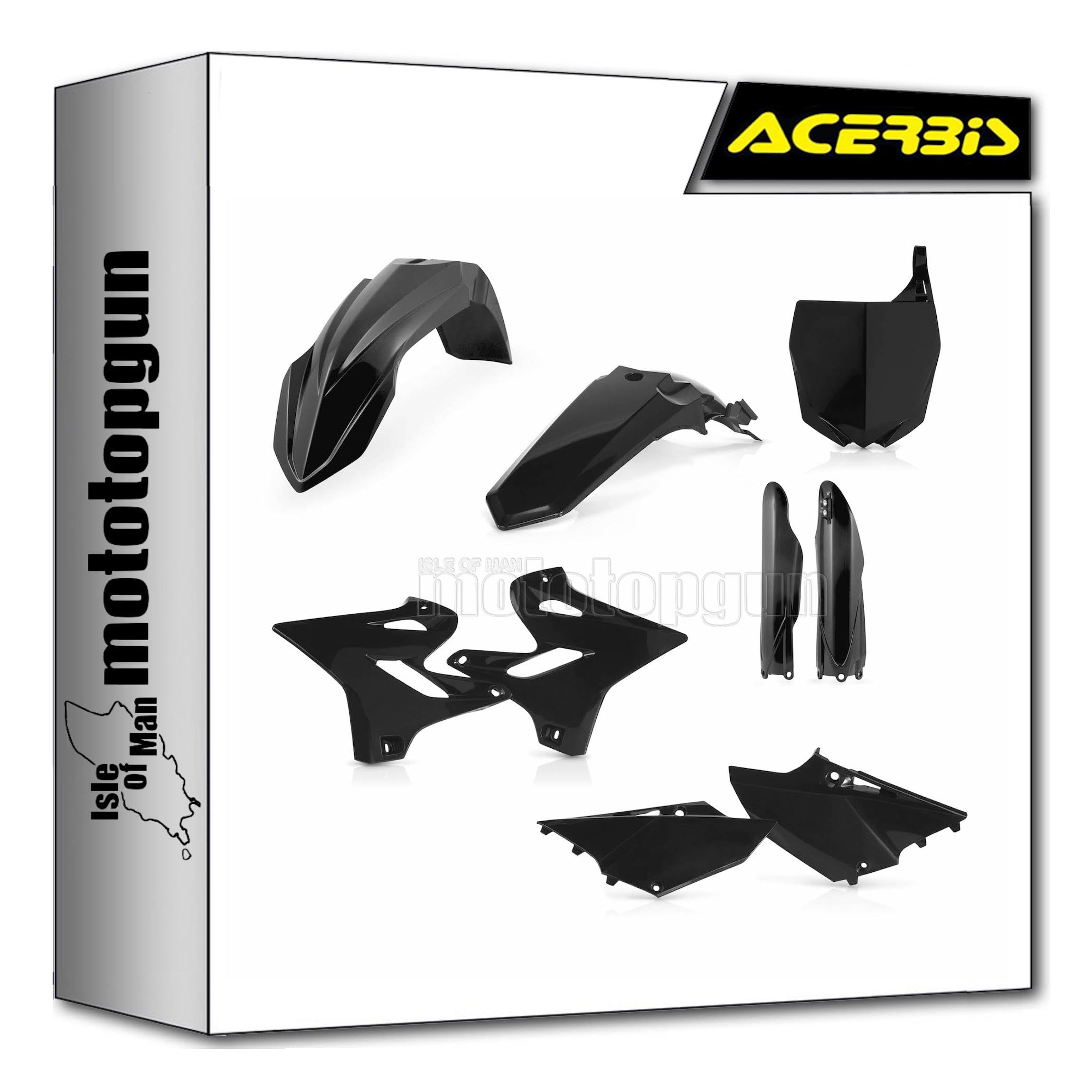 Kit Plastiche Acerbis Restyling Yamaha YZ 125 250 2002 2003 2004 2005