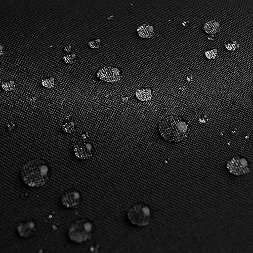 Miniatura 7 de Mybecca Lona Marine Tela 600 Denier para interiores y exteriores, color negro, 5 yardas, 180 pulgadas x 56 pulgadas (15 pies x 4.7 pies)