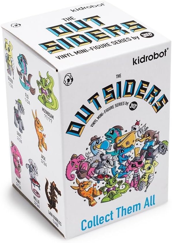 Kidrobot The Outsiders Blind Box Mini Figure - One Figure