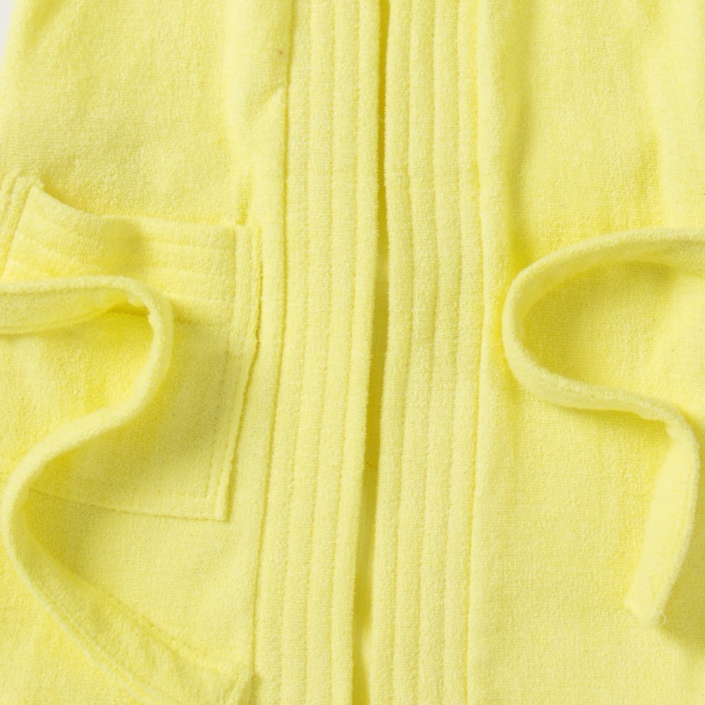 SAND DUNE Kids Baby Girls Bathrobe | Terry Cotton Bathrobe Gown | Half Sleeves | Knee Length | Pocket with Waist Belt | Baby Girls Bathrobe - 1 to 4 Years Age - Image 3 thumbnail