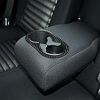 Vista 8 de Calcomanías de cubierta para portavasos trasero de coche para Dodge Challenger 2015 2016 2017 2018 2019 2020 2021 2022 2023 Accesorios pegatinas