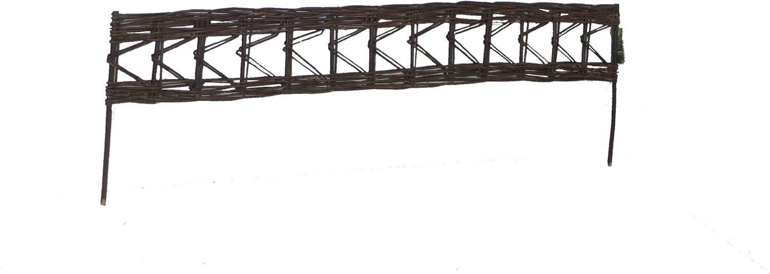 Master Garden Products Willow Edging with Arrow Pattern