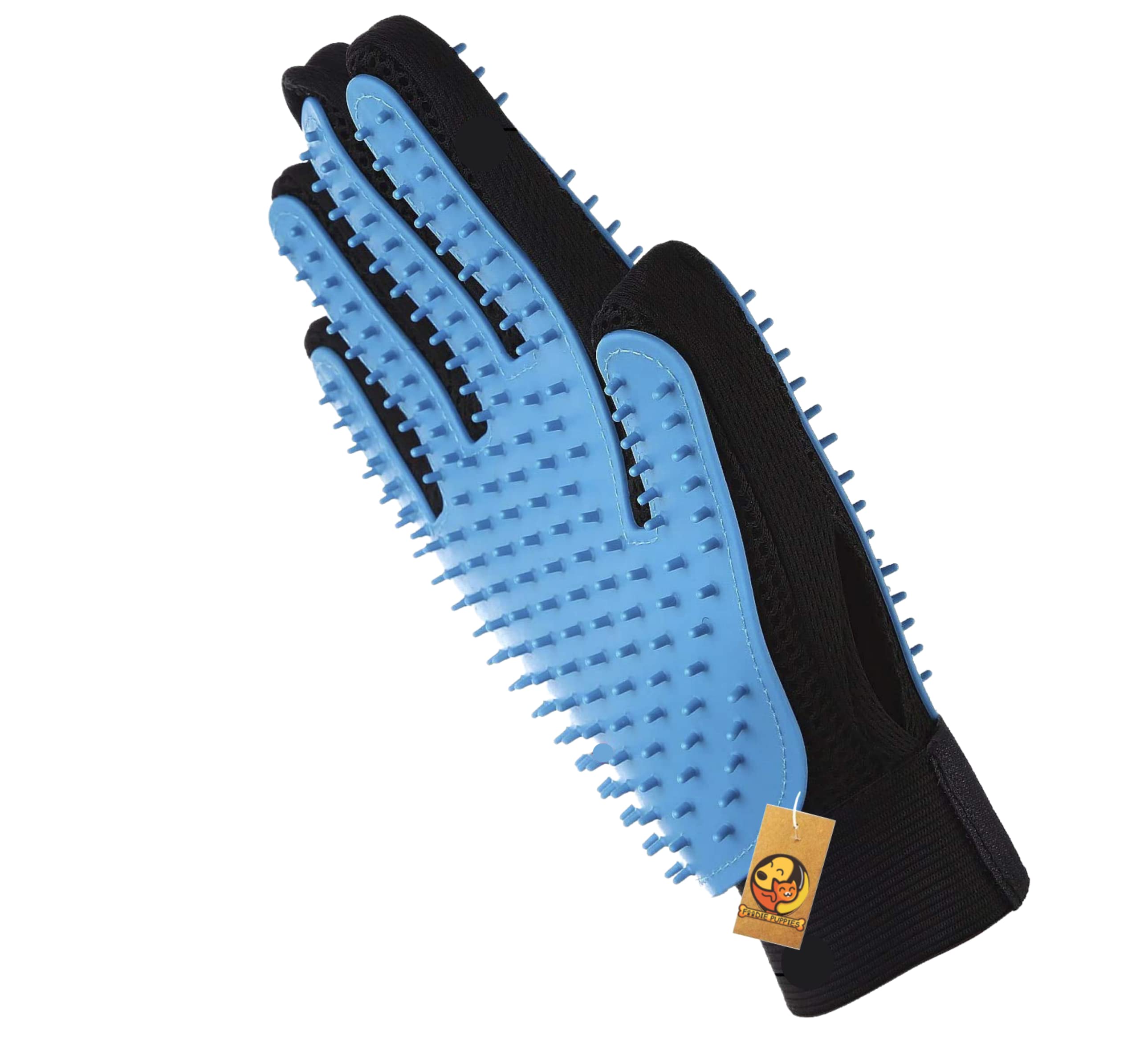 Foodie Puppies Grooming and Deshedding Double Sided Brush for Dogs & Cats | Massaging, Scrubbing, Cleaning & Bathing True Touch Glove for Long & Short Fur (B0BGY2912Z) Amazon Price History, Amazon Price Tracker