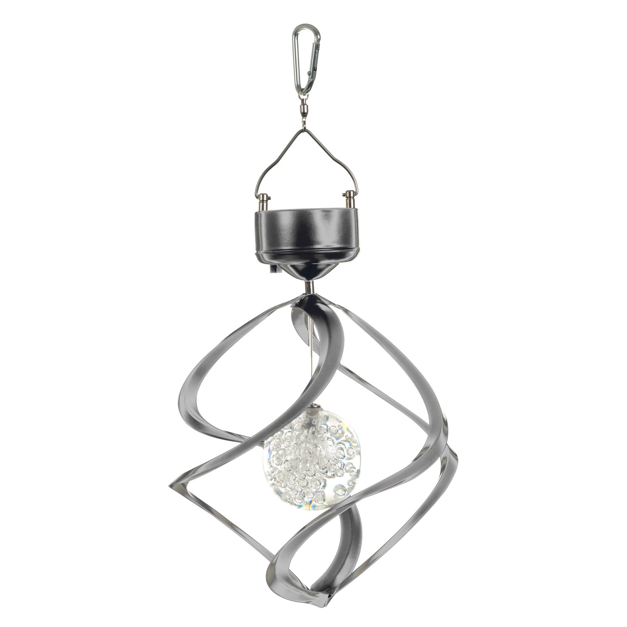 Trademark Home 82-SL138 Mosaic Color LED Solar Powered Wind Spinner Light