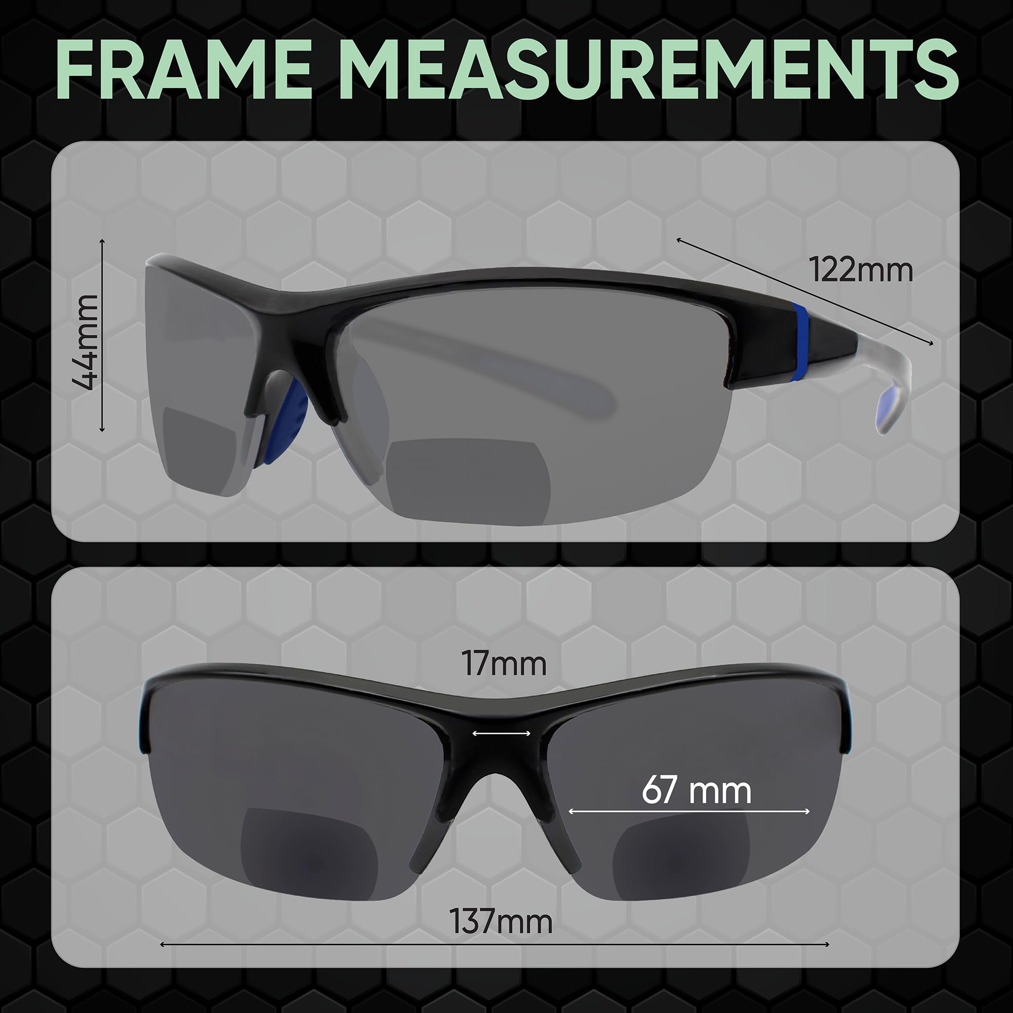 Success Eyewear Yogo Vision polaryzacyjne okulary przeciwsłoneczne damskie, kwadratowe, klasyczne, nowoczesne, eleganckie, 100% ochrona przed promieniowaniem UV.