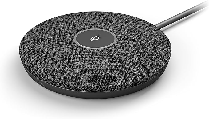 Logitech Rally Mic Pod Four Omnidirectional Beamforming Microphones, AI ...