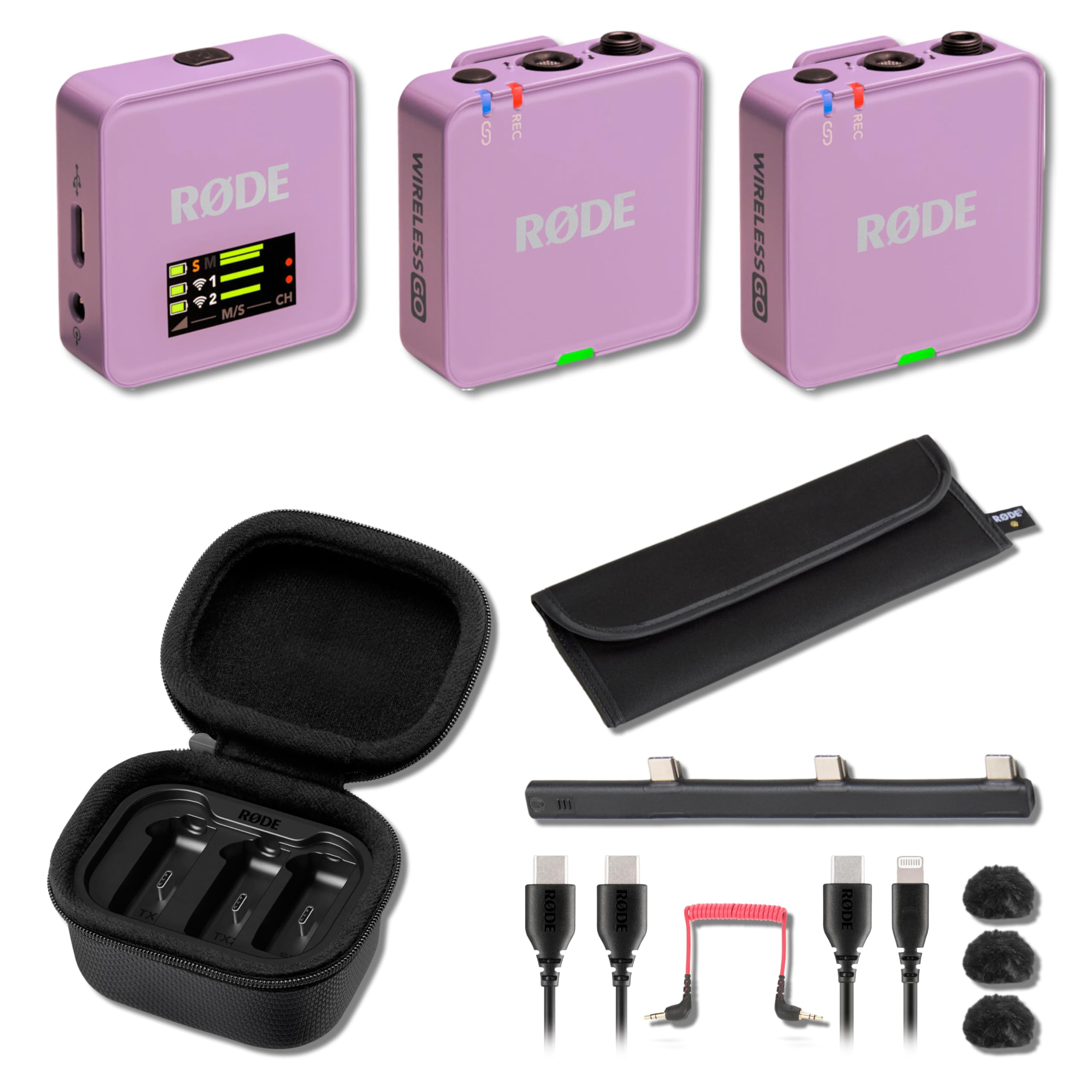 Amazon.com: Rode Wireless GO (Gen 3) Compact Wireless Microphone