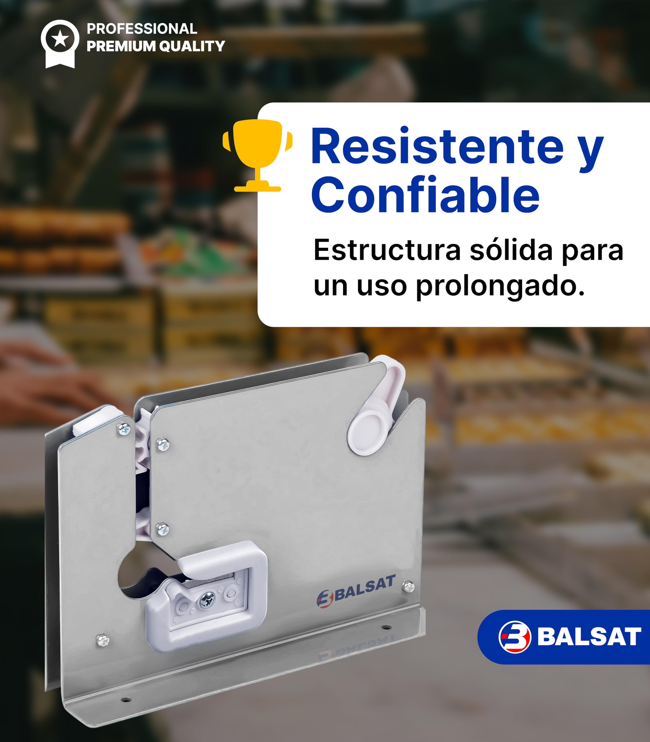 Balsat - Sacchetti sigillanti in acciaio inox + 6 rotoli rossi