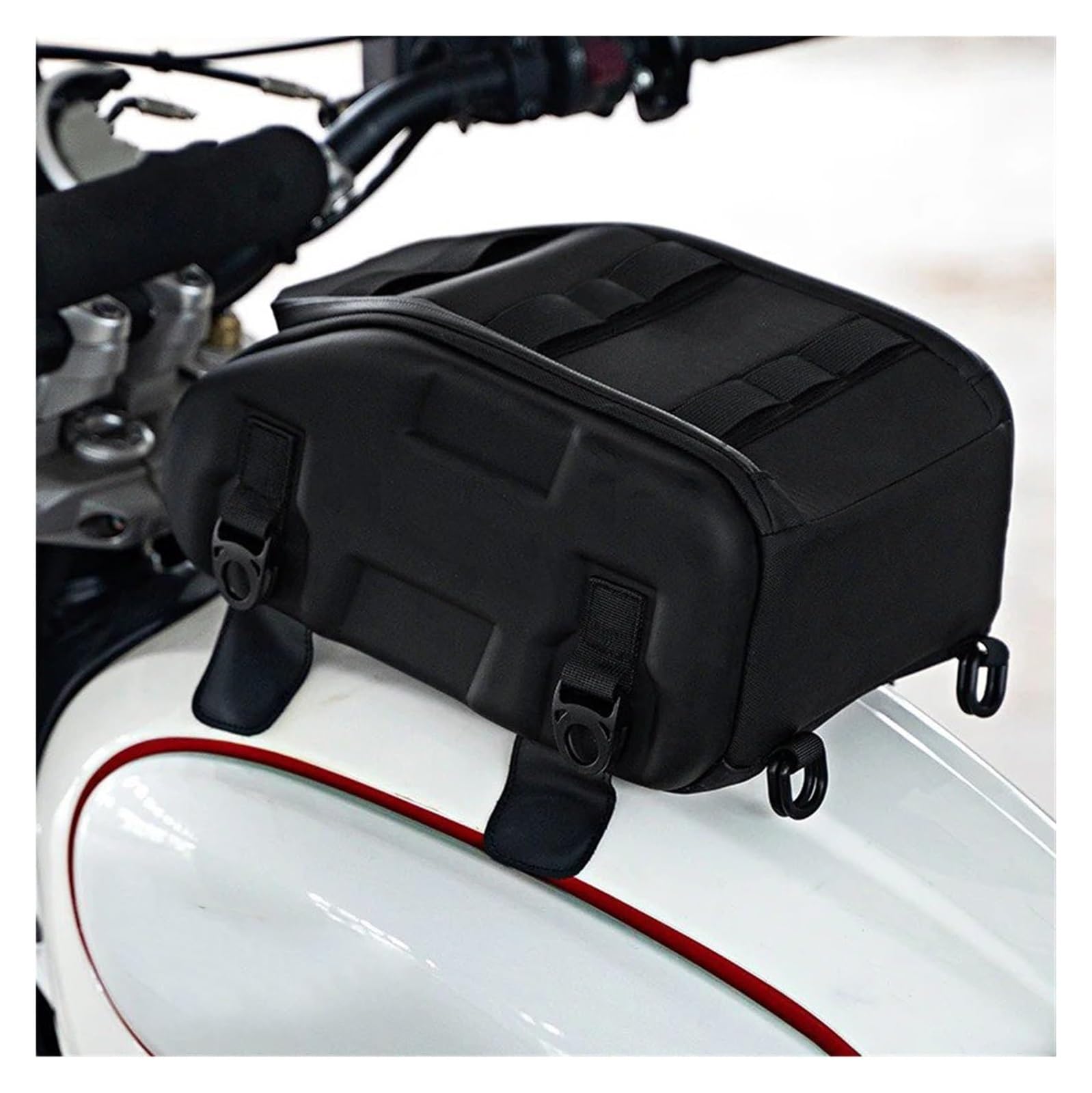 Per Moto Per BMW Per R1200gs Per R 1200 Gs Per R1250gs 1250 2004-2018 Borsa Da Serbatoio Magnetica Impermeabile Nera Carburante Grande Capacità Moto Borsa Laterale