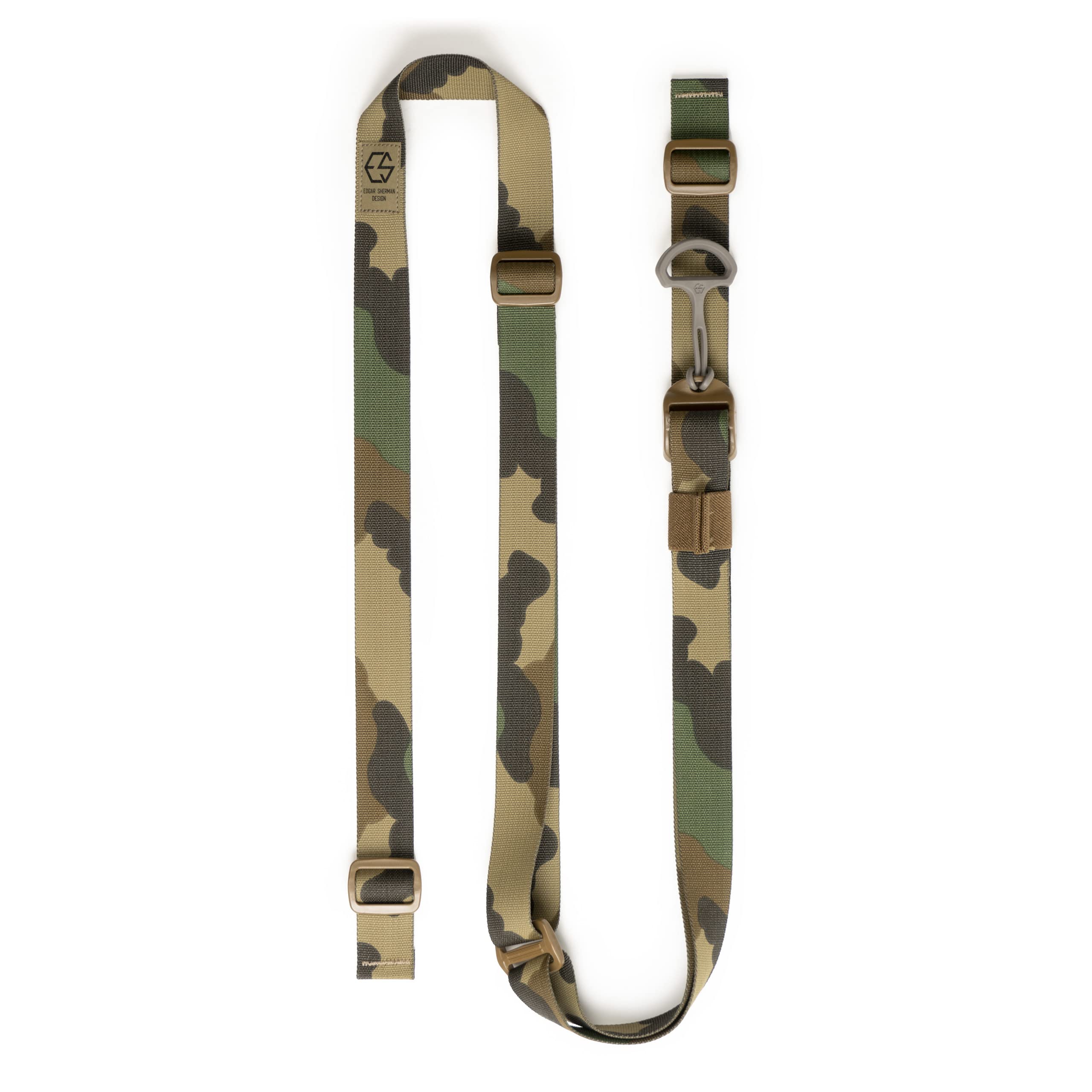 Edgar Sherman DesignESD Sling Tactical Rifle Sling | Two-Point | Mil-Spec | Quick Adjust | Lightweight | Integrated Elastic Retention | Trusted by Special Operations | USA Made