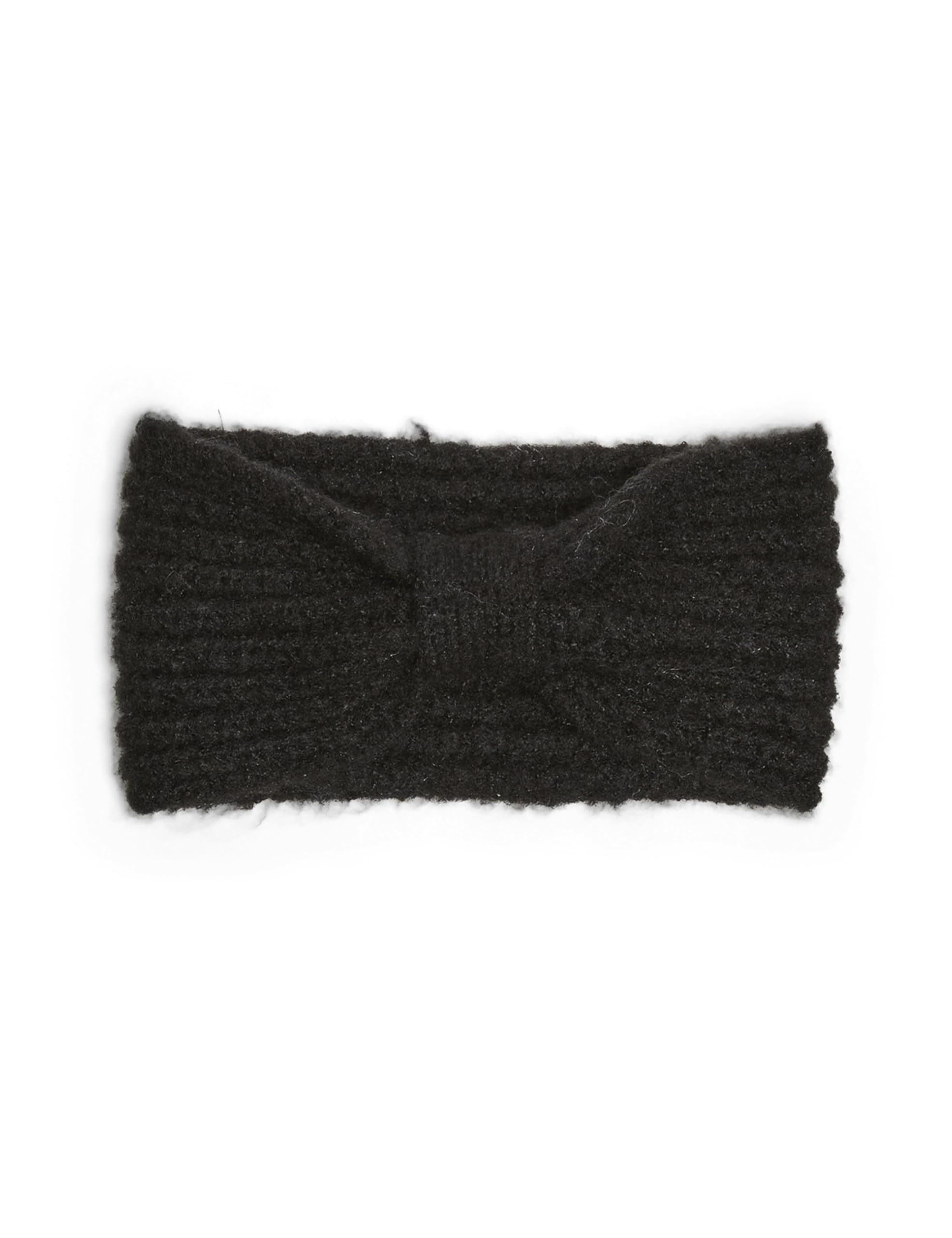 PIECES Women's PCPYRON Structured Headband, Noos BC Headband, Black, One Size