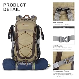 MOUNTAINTOP 25L/40L Hiking Backpack,Lightweight Travel Backpack for Men Women Outdoor Backpacking, Camping