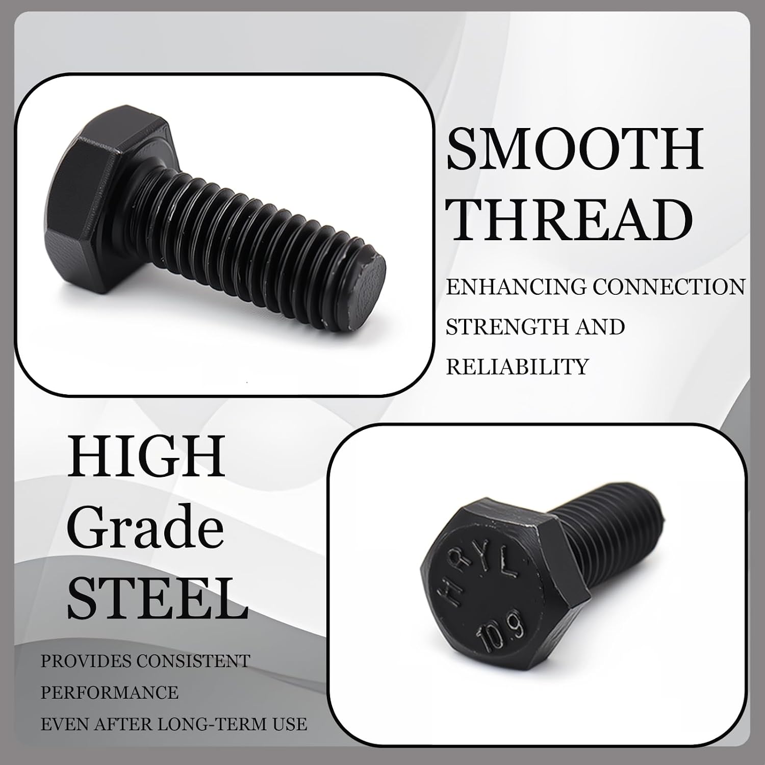 8 Pack 12mm Top Front Skid Plate Bolts Set Fit for Toyota Tacoma 4Runner FJ Land Cruiser Tundra Sequoia 1995-2023