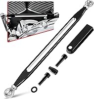 Vista 9 de Amazicha Varillaje de cambio negro compatible con Harley Davidson Softail Touring Road King Electra Glide Road Glide 1980-2024