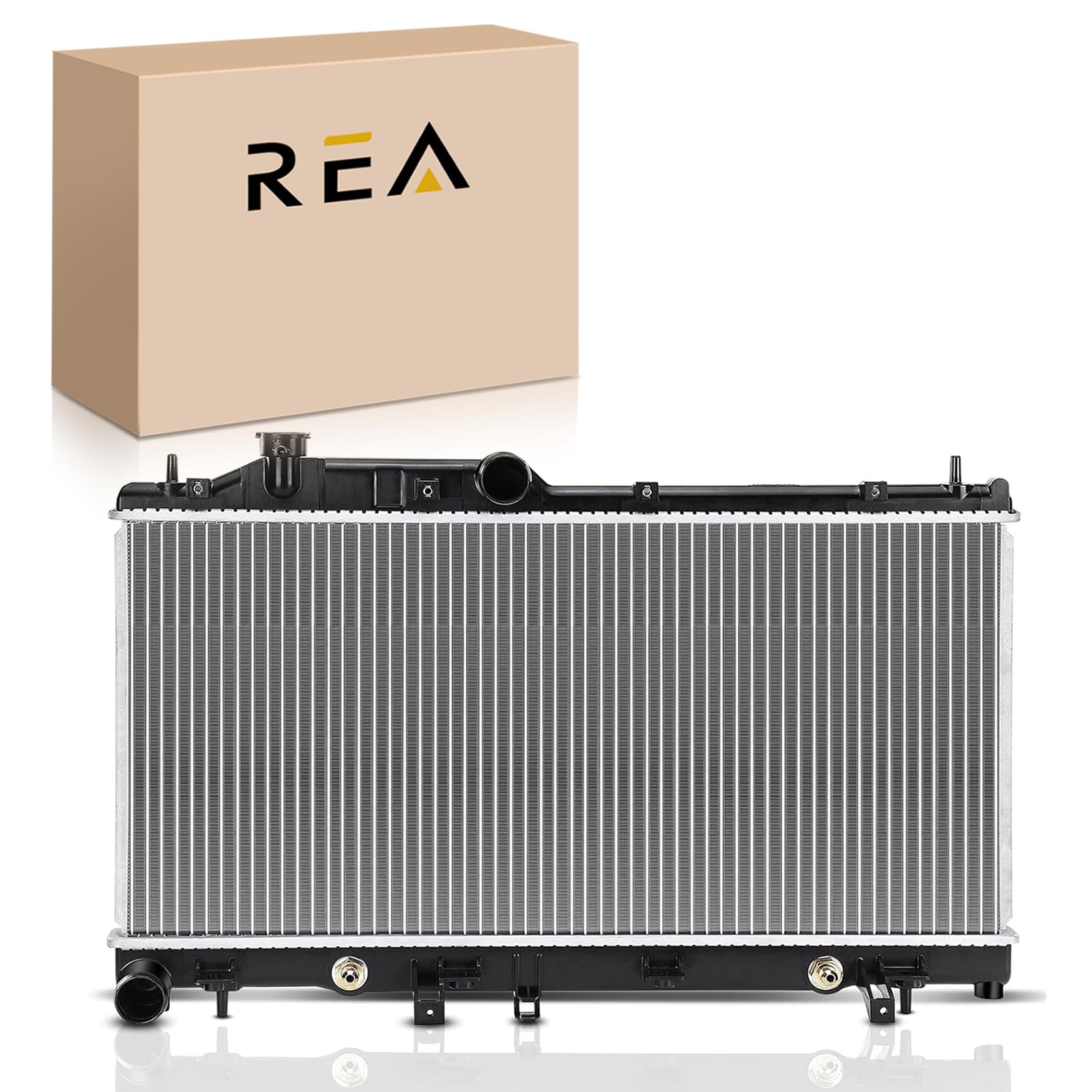 Engine Coolant Radiator with Transmission Oil Cooler Compatible with Subaru Forester 2.5L 1999-2002, Impreza 2.2L 1999-2001, Impreza 2.5L 1999-2001 Replace 45199FC100 45199FC110