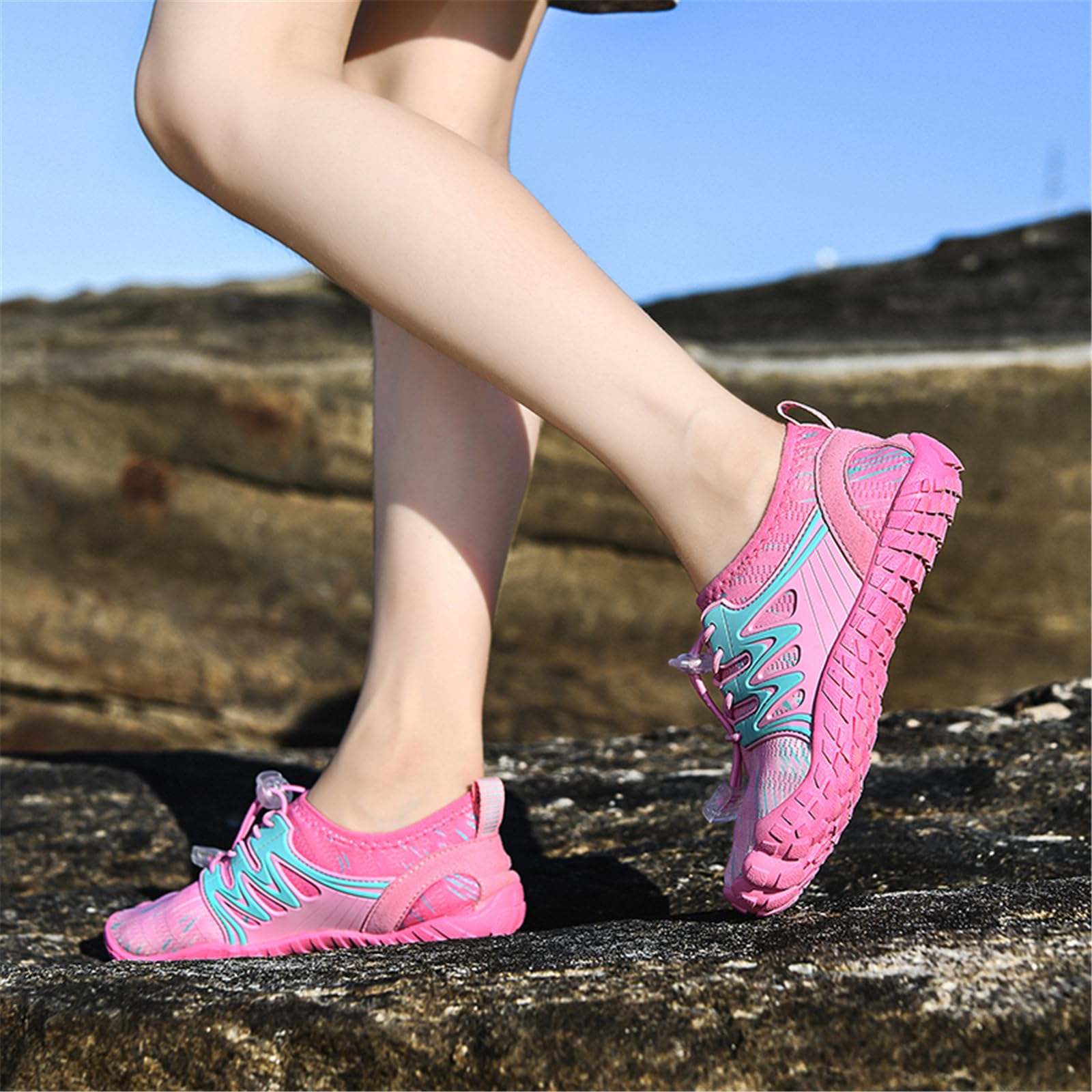 Scarpe da spiaggia per bambini, a piedi nudi, per bambini, ad asciugatura rapida, unisex, per ragazzi e ragazze