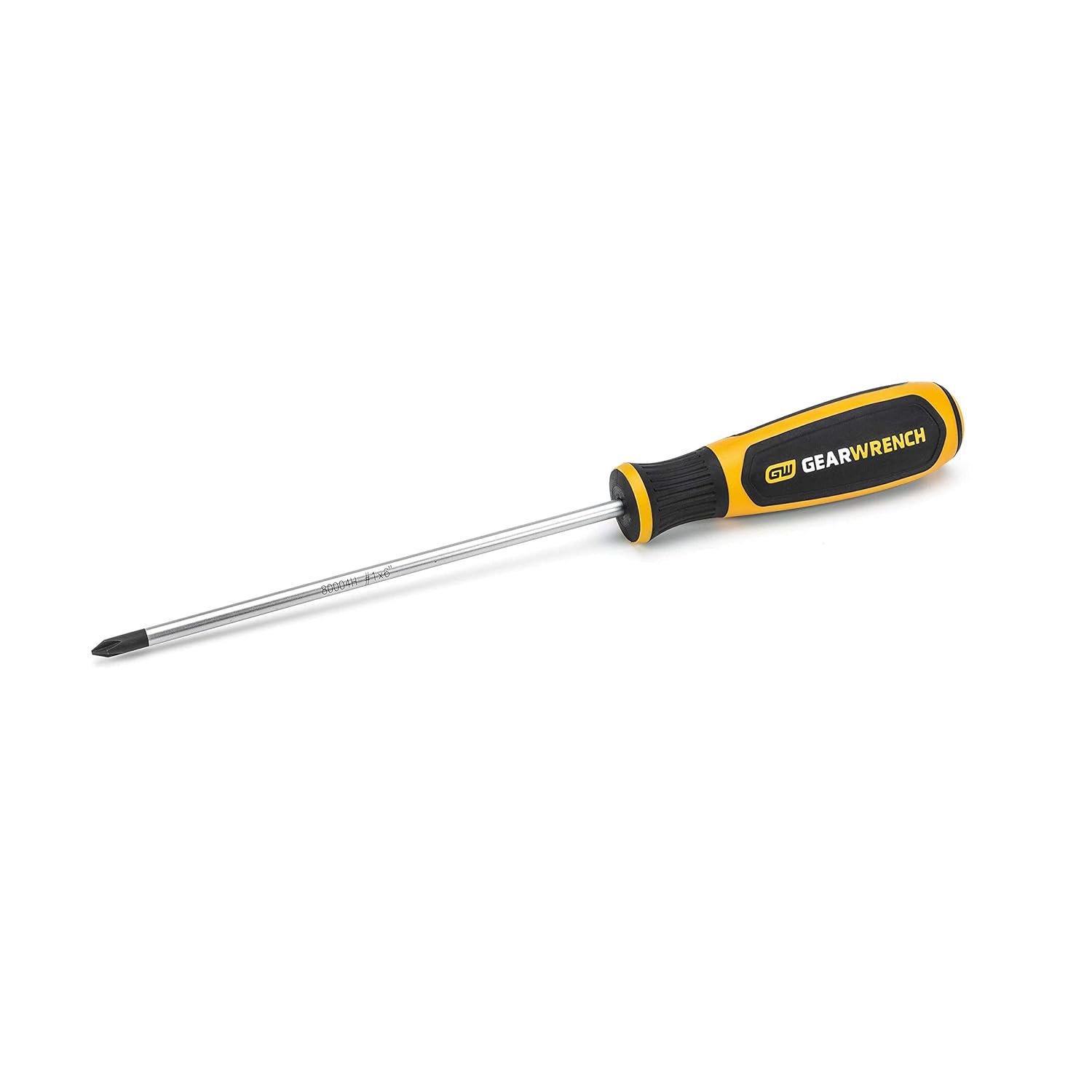 GEARWRENCH #1 x 6″ Phillips Dual Material Screwdriver – 80004H