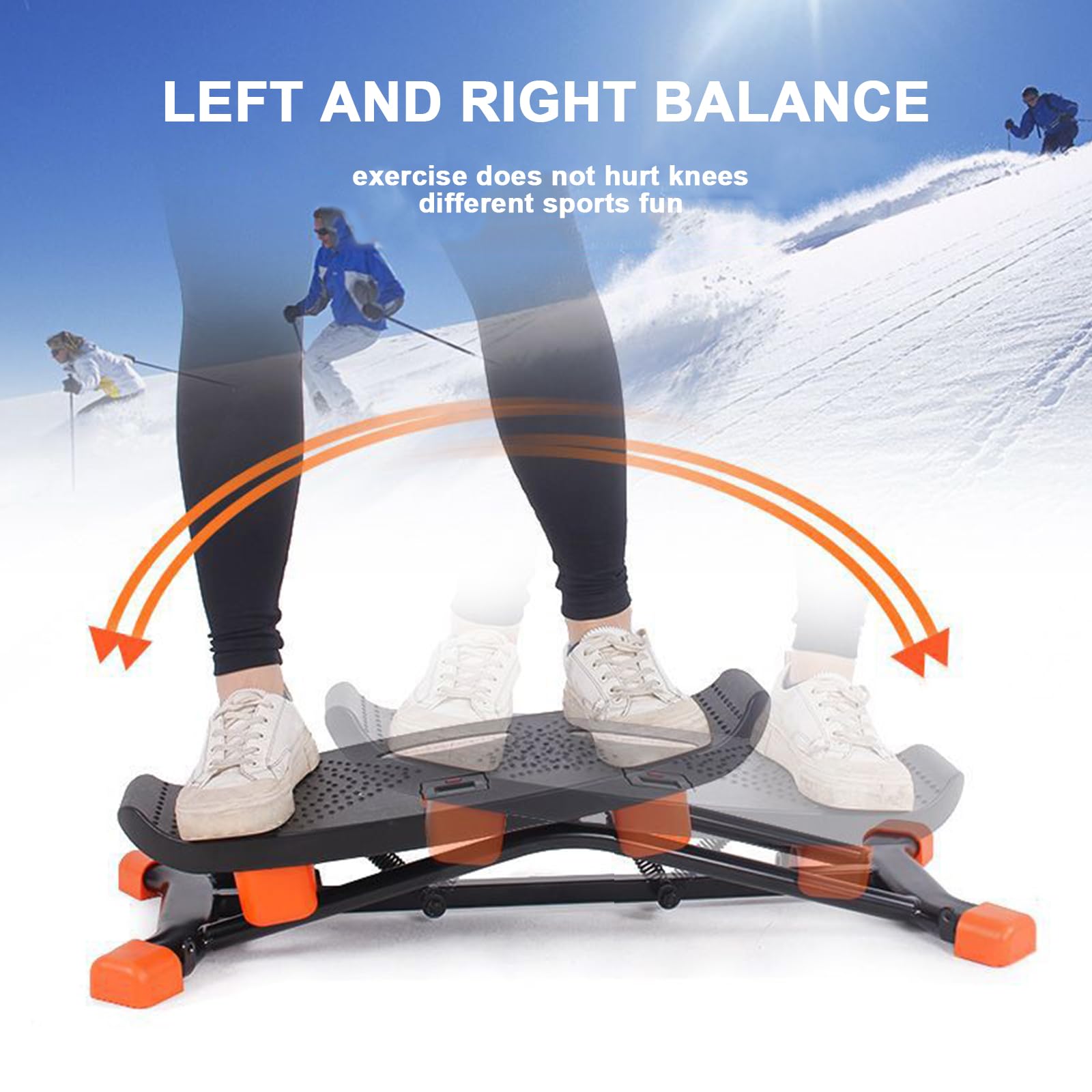 Amazon.co.jp: スキーエクササイズマシン、レジスタンスバンド付き脚