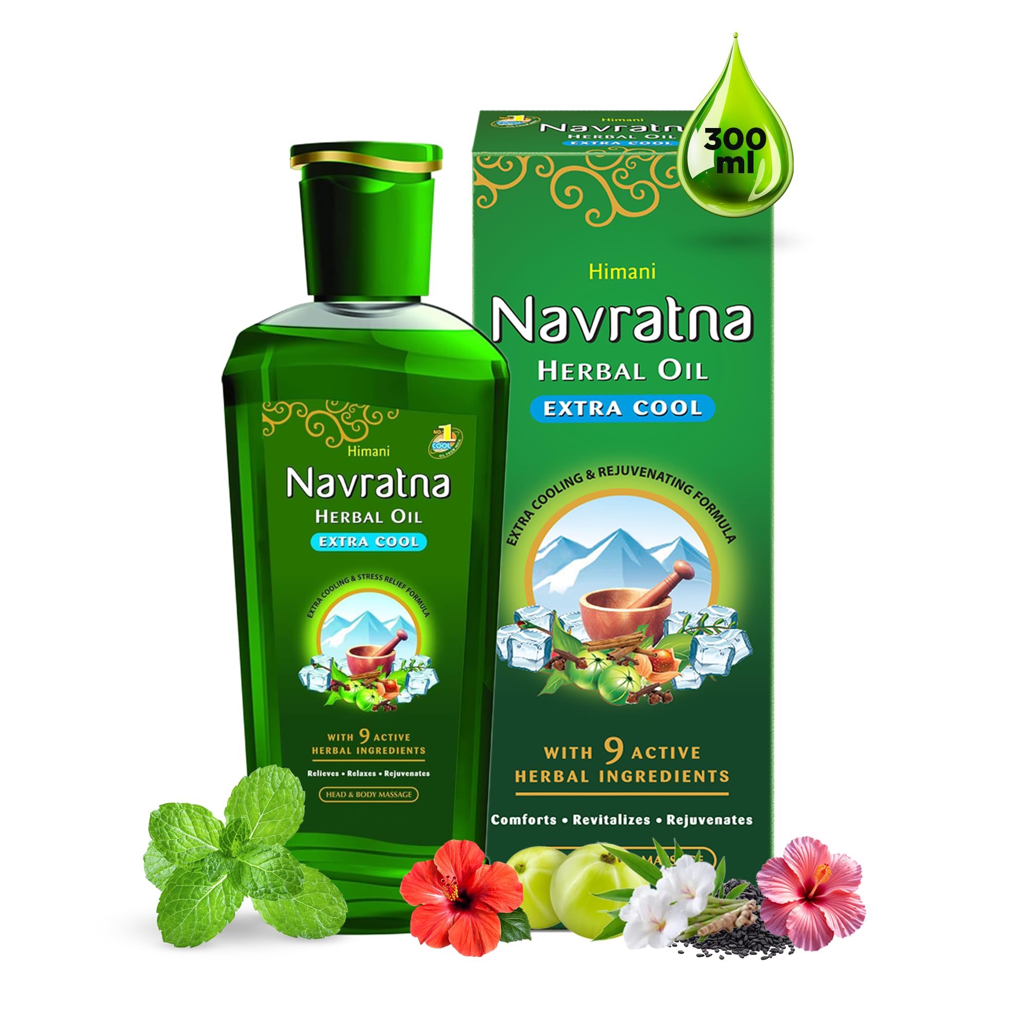 Himani Navratna Extra Thanda Oil – 300ml