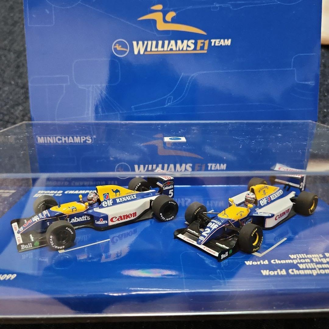 Amazon.co.jp: ミニチャンプス ウィリアムズ 1/43 F1 FW14B FW15C 5 