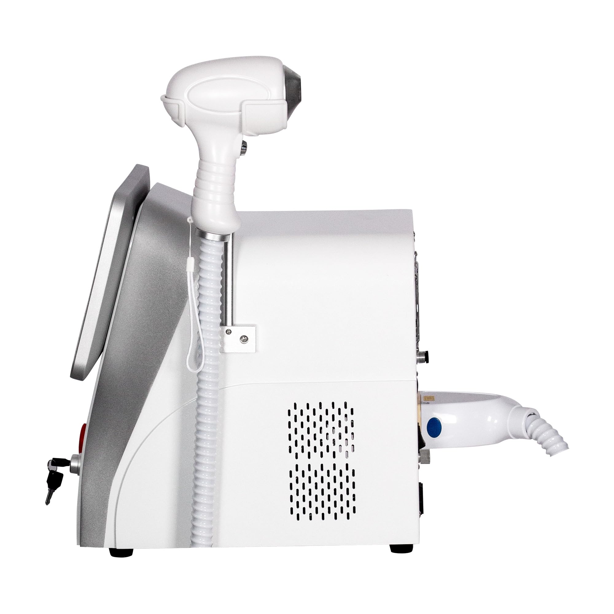 Macchina per epilazione laser a diodo 3 lunghezze d onda 755 nm 808 nm 1064 nm, 10 barre laser, sistema di raffreddamento, schermo tattile, manipolo ergonomico, per salone e cura del corpo
