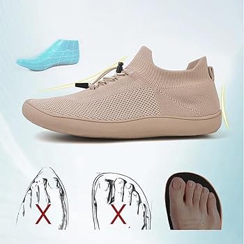 Zapatillas de Correr Descalzas para Hombre y Mujer con Puntera Ancha Levantamiento de Pesas y Culturismo Malla Transpirable Informales para Caminar, Gimnasio, Playa, Surf y Conducir3
