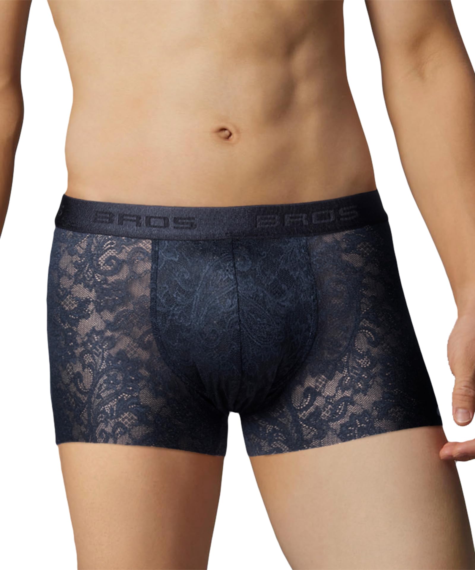 [BROS by WACOAL MEN] ボクサーパンツ レース【レースボクサー…