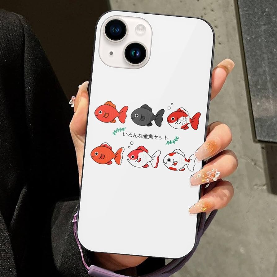 iPhone - 金魚 Amazon.co.jp: iPhone11 用 ケース 金魚 魚類 スマホケース