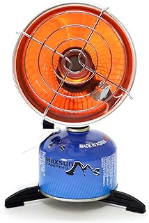 Mini Outdoor Patio Heater, Portable Gas Heater, Camping Heater Portable Lightweight Gas-Heater Stainless Steel Camp Gas Heater, for Fishing Indoor Outdoor Compact Lightweight Heater