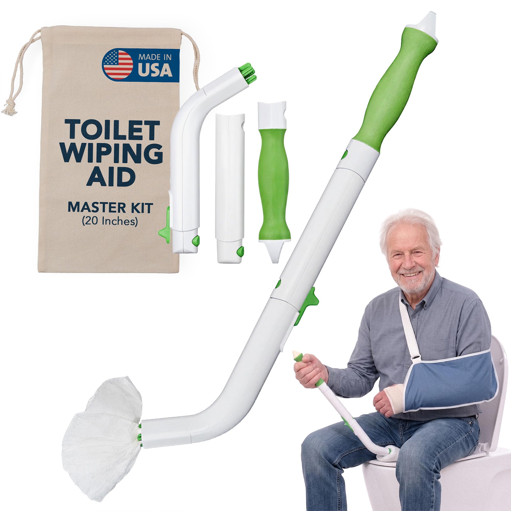 FreedomWand Master Kit 20 Inches, Toilet Aid, Reacher tool f -1 FreedomWand Master Kit 20 Inches, Toilet Aid, Reacher tool f -1
