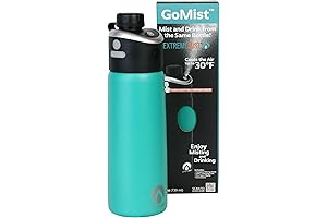 GoMist Misting & Drinking Bottle: The Ultimate Cooling Hydration Solution