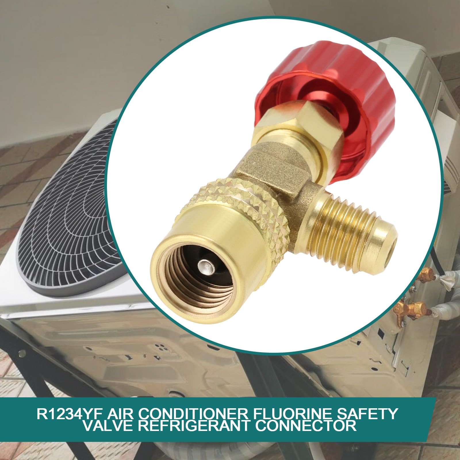 R12 R22 Refrigerant Charging Valve, Safety Flow Control Ball - View #6