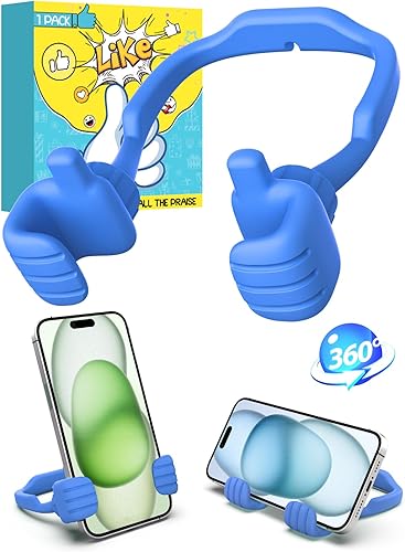 Soporte para teléfono celular para adolescentes, niños y niñas soporte ajustable para teléfono perezoso para escritorio, regalos de cumpleaños