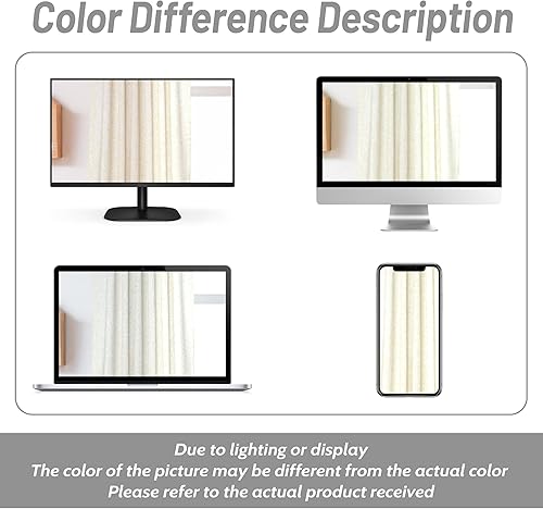 Miniatura 9 de DriftAway 2 paneles de cortinas traslúcidas de lino extralargas de 90 pulgadas de largo, cortinas de lino para privacidad con filtro de luz,