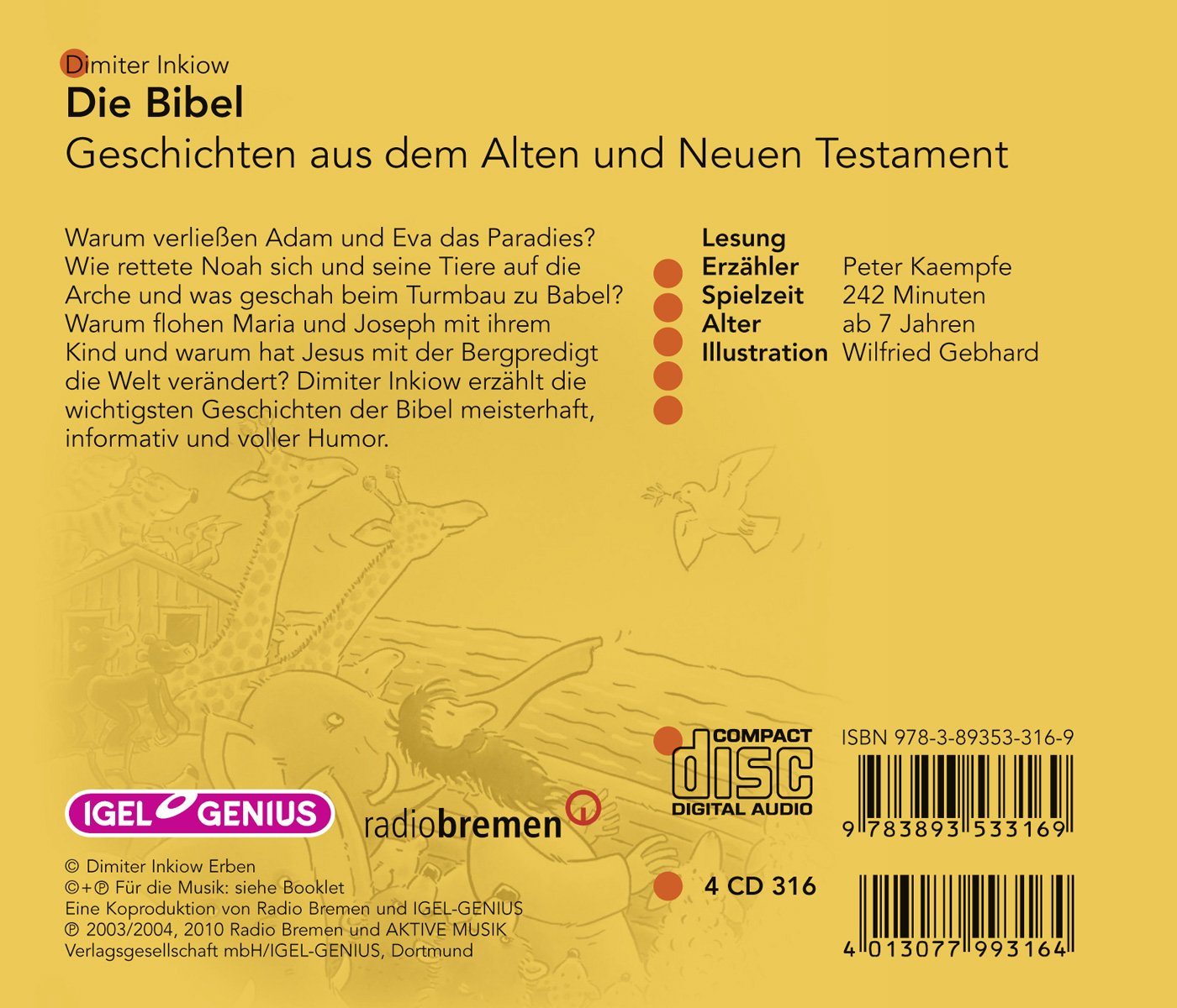 Die Bibel. Geschichten aus dem Alten und Neuen Testament