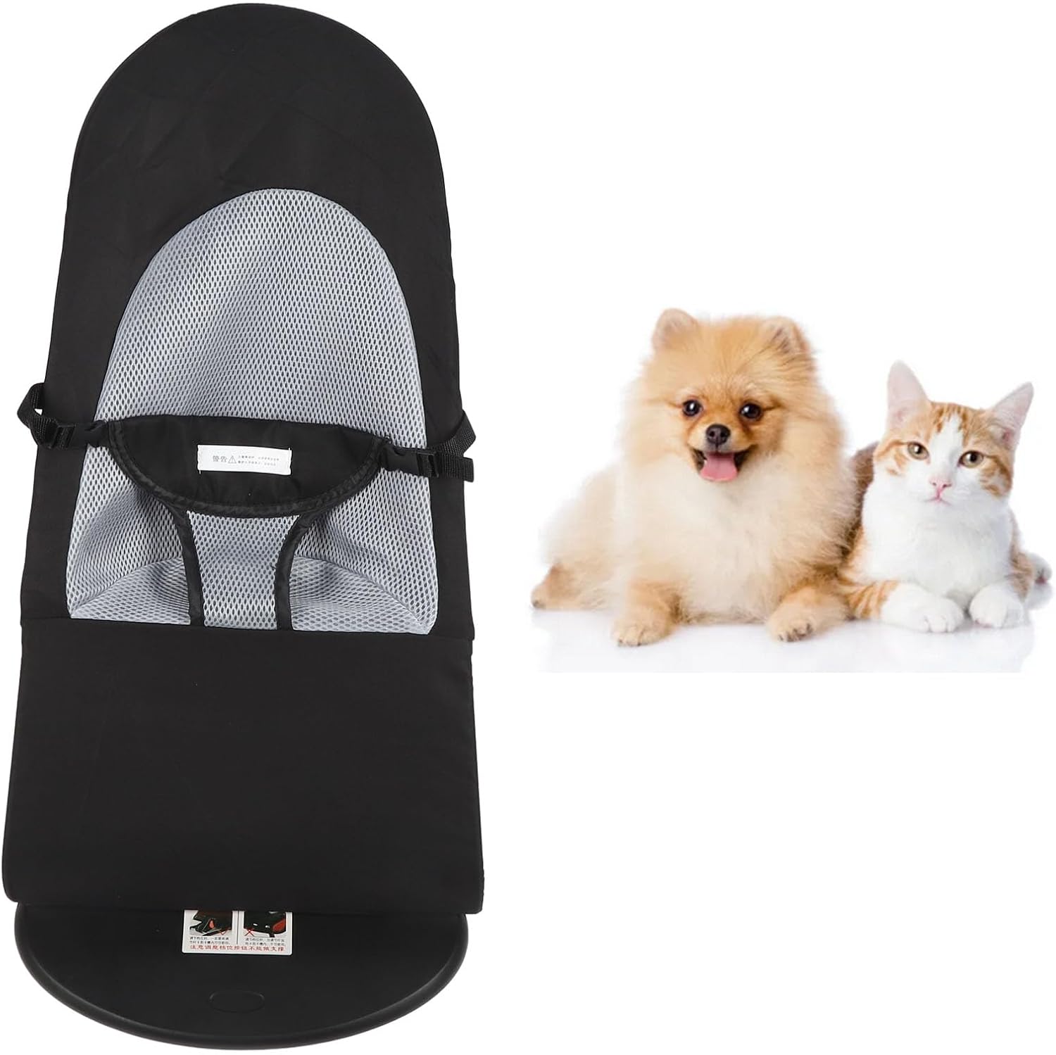 Dog Rocking Chair, for Small and Medium Dogs Comfortable Pet Rocker with Relaxation Rest Ideal Indoor Use Provides Stress Relief Comfort Pets Easy to Clean Furniture Sleeping