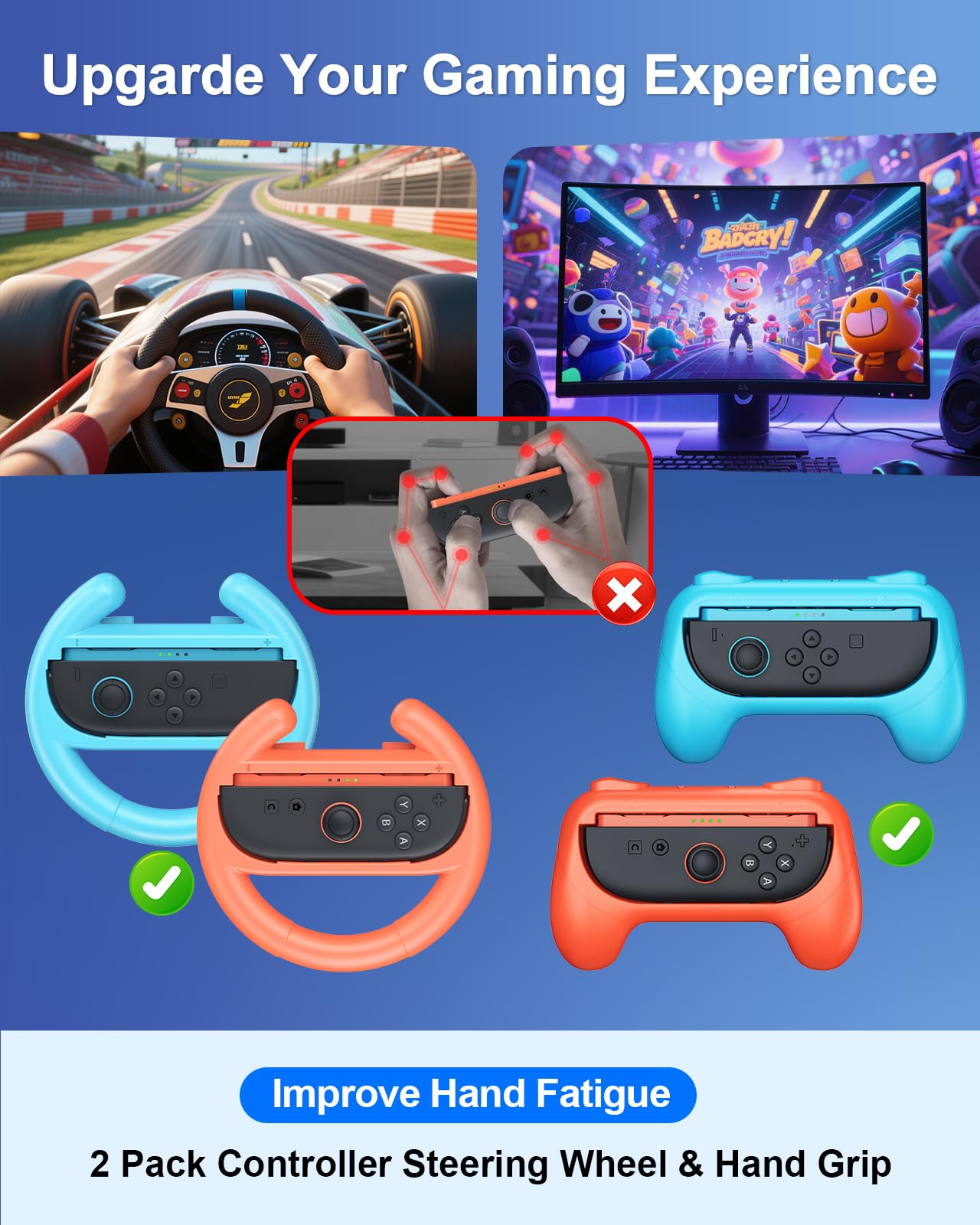 Switch 2 accessori, [carica interna] custodia per console Nintendo Switch 2 2025, kit FYOUNG 23 in 1: custodia da trasporto, caricabatterie controller, guscio protettivo, impugnatura per joycon