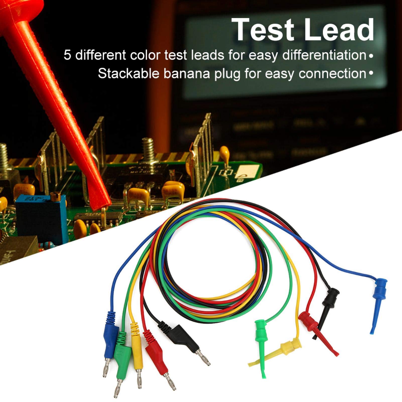 Stackable Banana Plug Test Lead Strain Relief - Mueller Electric - View #6