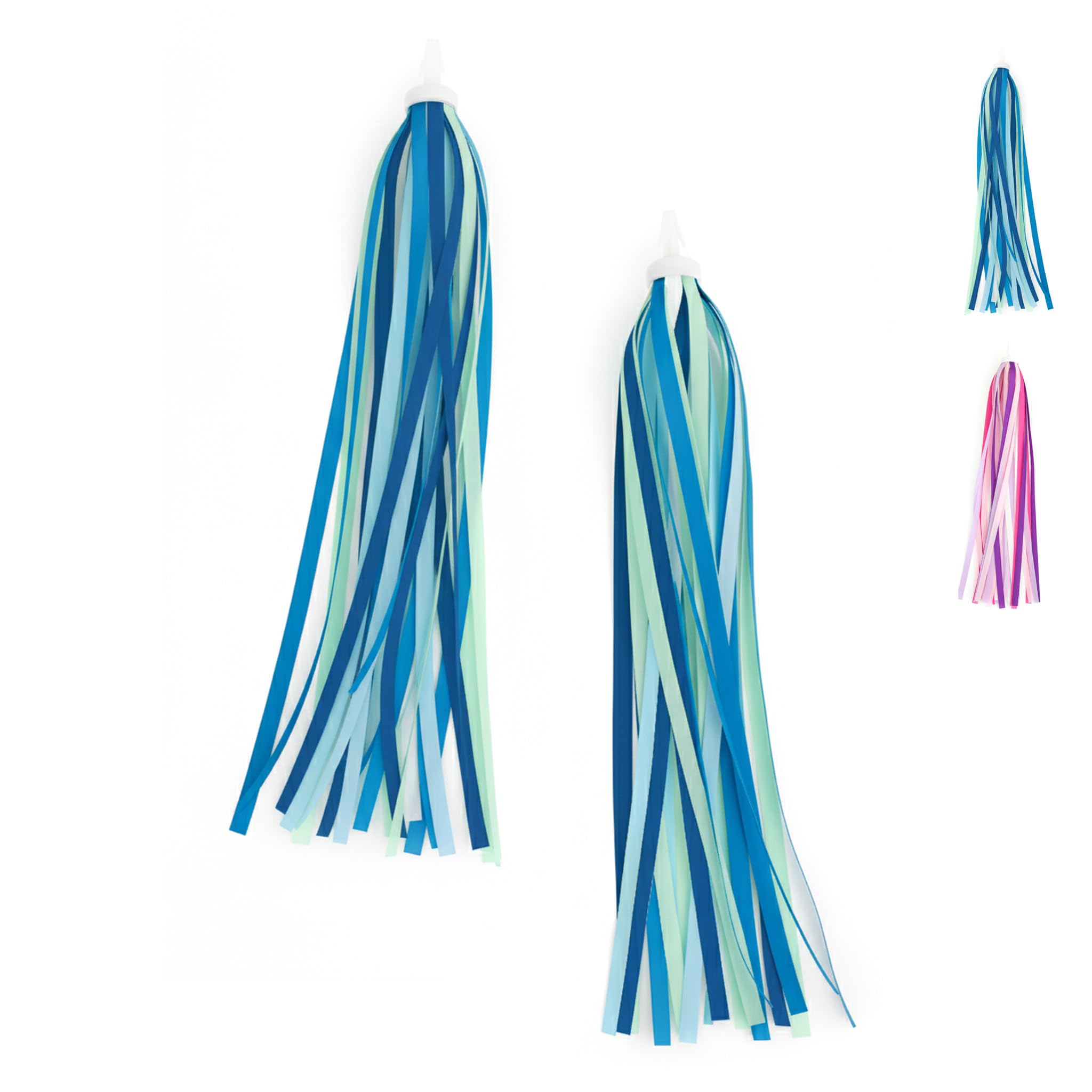 BOLDCUBE Bike/Scooter Streamers: Blue - Blue