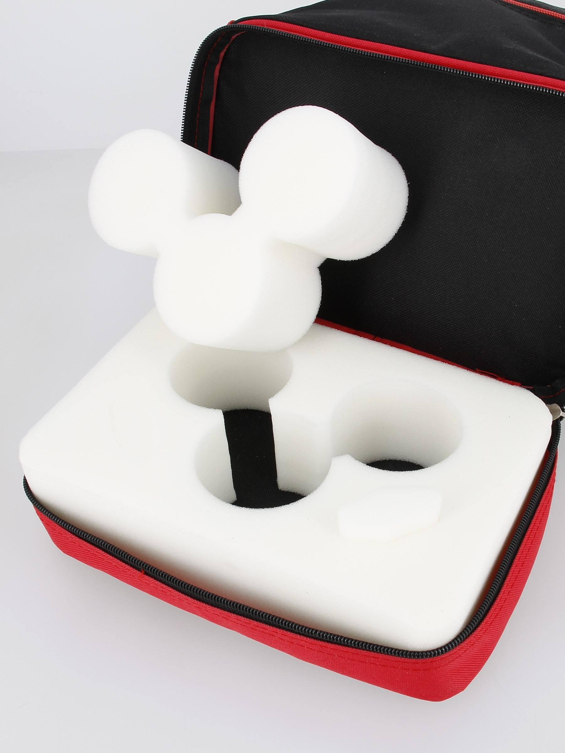 Tremblay – Bolsa para bolas de petanca, color negro y rojo