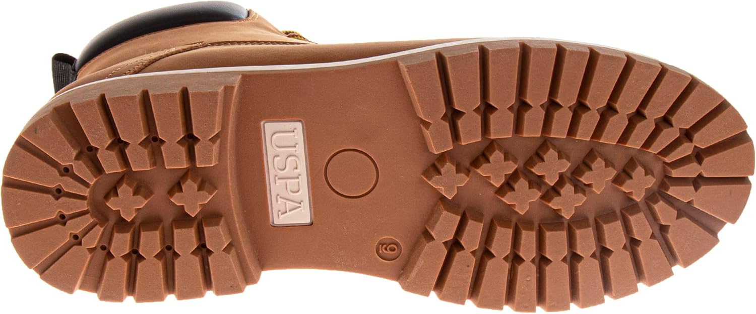 U.S. Polo Assn. Mens Casual Urban Work Boots