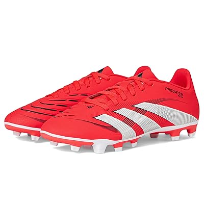 adidas Predator Club Firm Ground/Multi Ground Soccer Cleats Soccer Shoes Lucid Red/White/Black