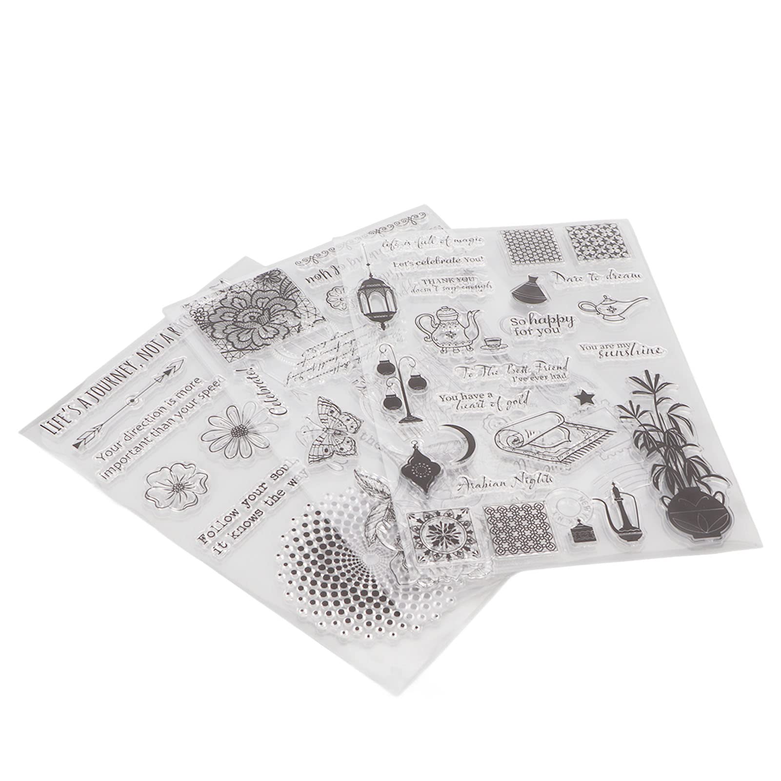 Tampon En Silicone Transparent Pour Fabrication De Cartes, Scrapbooking, Album Photo, Timbres Transparents