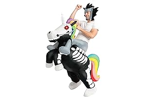 Spooktacular Creations Ride-on Skeleton Unicorn