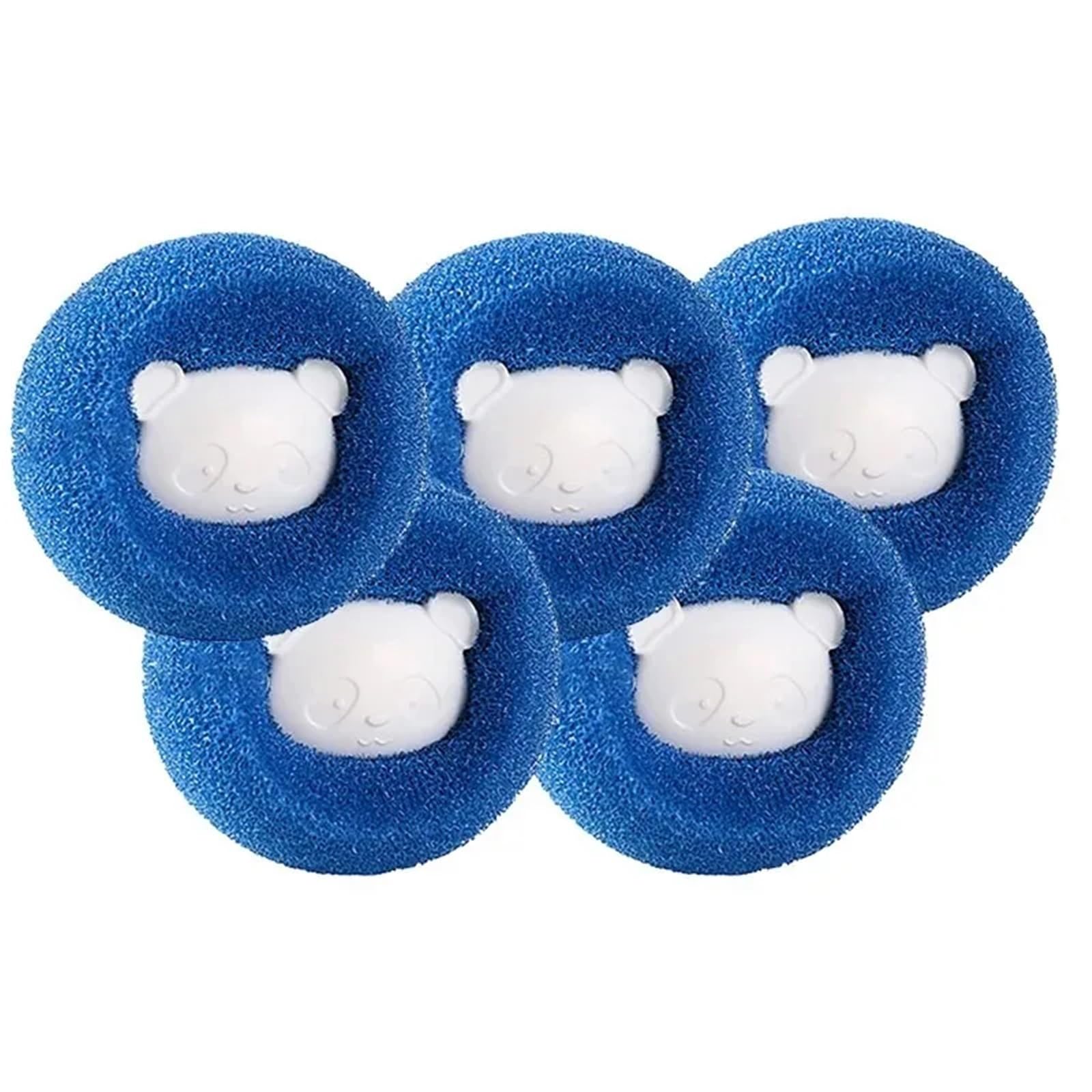 Photo 1 of 20pcs Laundry Balls Pet Hair Remover Reusable Washing Machine Filter Removes Lint from Clothes Ball Catch(Blue)