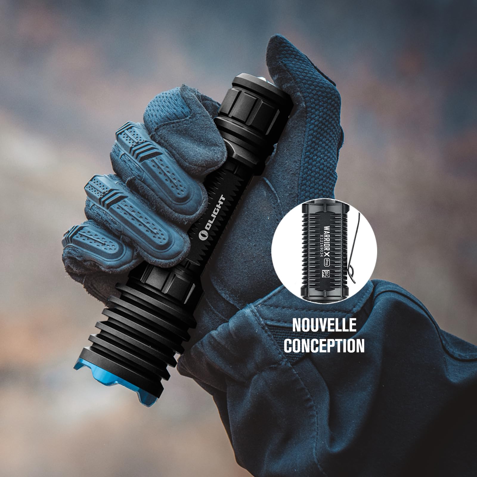 OLIGHT Warrior X Pro Lampe de Poche Tactique Led Ultra Puissante