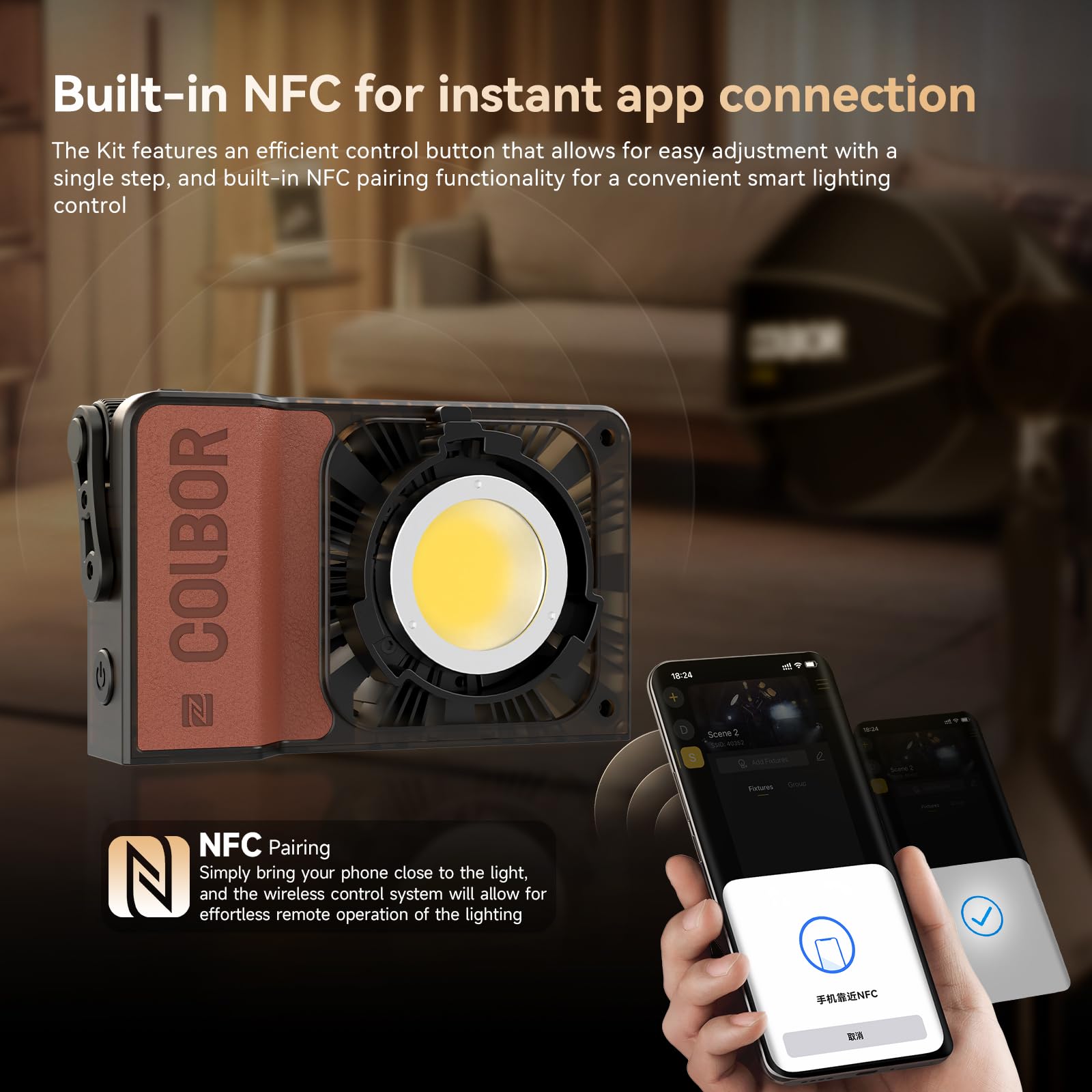 Amazon | COLBOR W100R Kit RGB撮影ライトキット 100W 2700-6500K