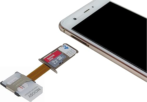 Miniatura 7 de Adaptador doble SIM (2 piezas) para Samsung S7  S7 Edge  S8  S8+ Huawei Mate789 Xiaomi Lenovo, extensor dorado ultrafino 2 en 1 para teléfono